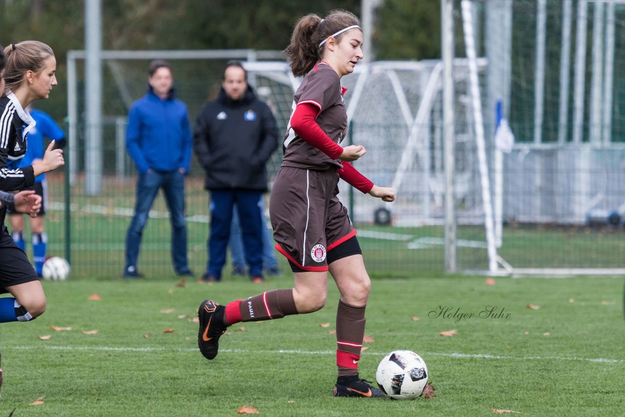 Bild 203 - B-Juniorinnen Hamburger SV - FC St.Pauli : Ergebnis: 1:2